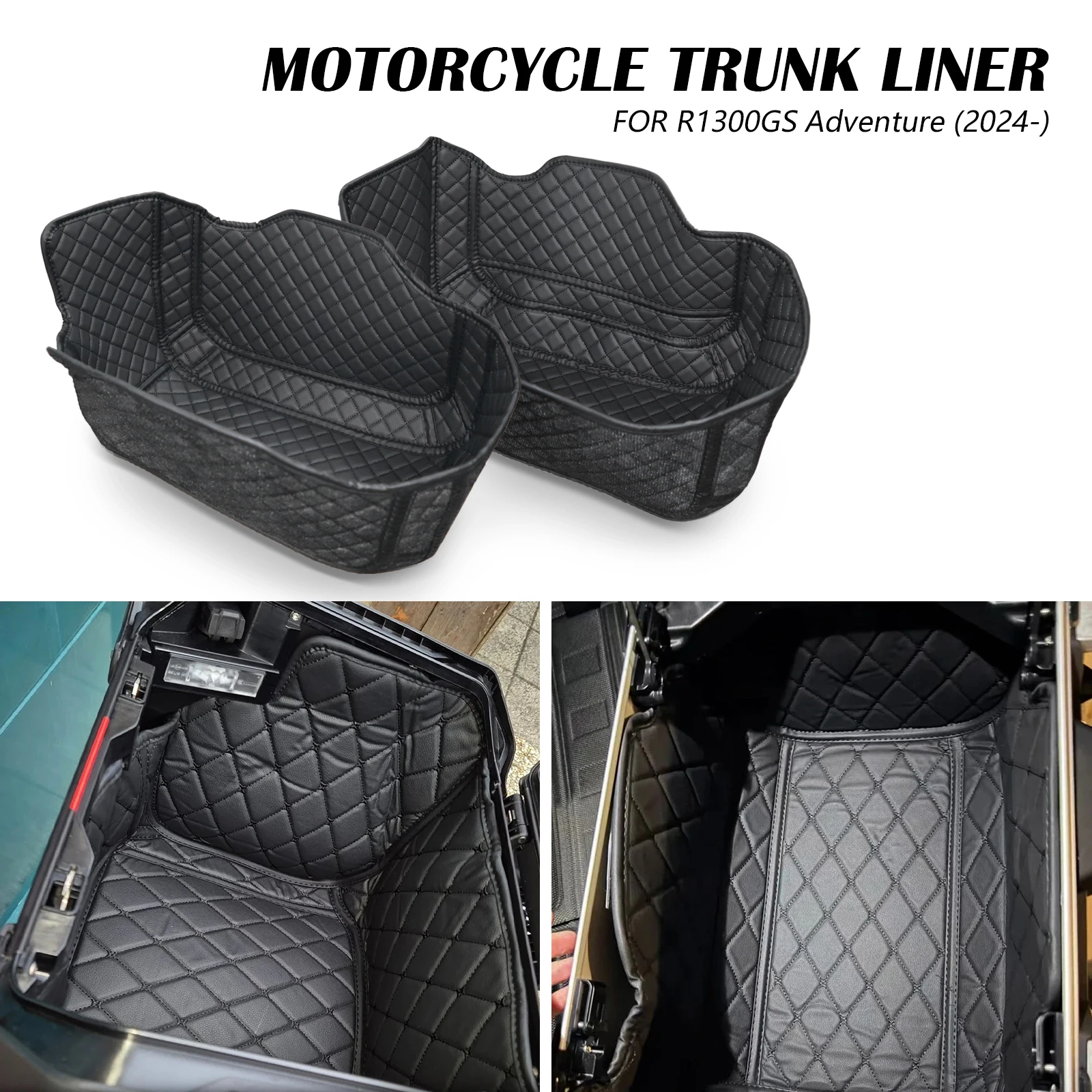 R1300GS Adventure Rear Luggage Top Box Side Case Inner Container Bag Cover Saddlebag For R 1300 GSA R1300 GS ADV 2024 2025 2026
