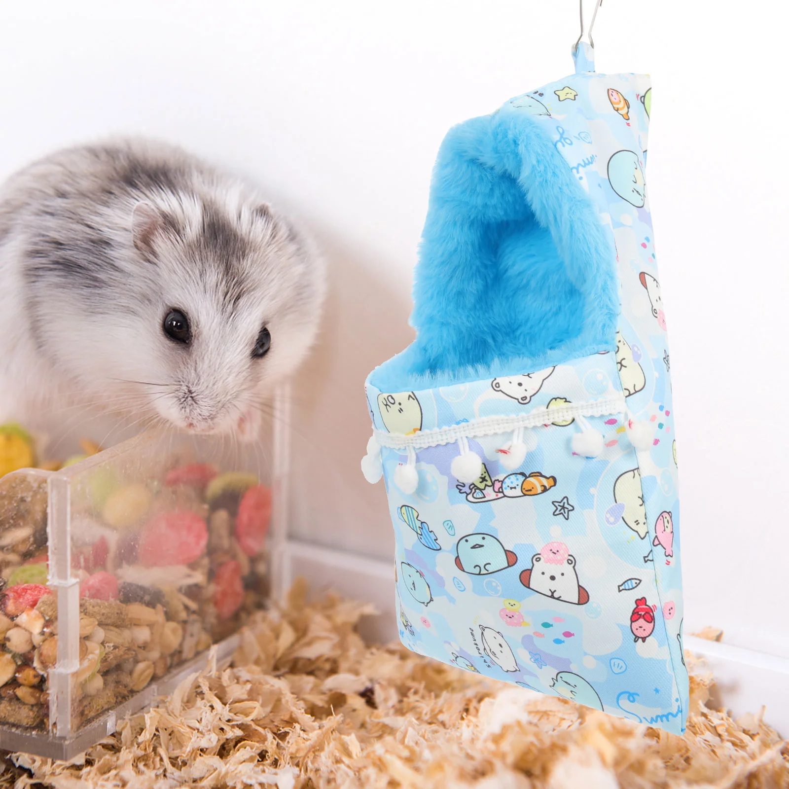 Hamster Sugar Glider Sleeping Bag Accessories Cage Guinea Pig Hammock Rat Chinchilla Bed Ferret Squirrel