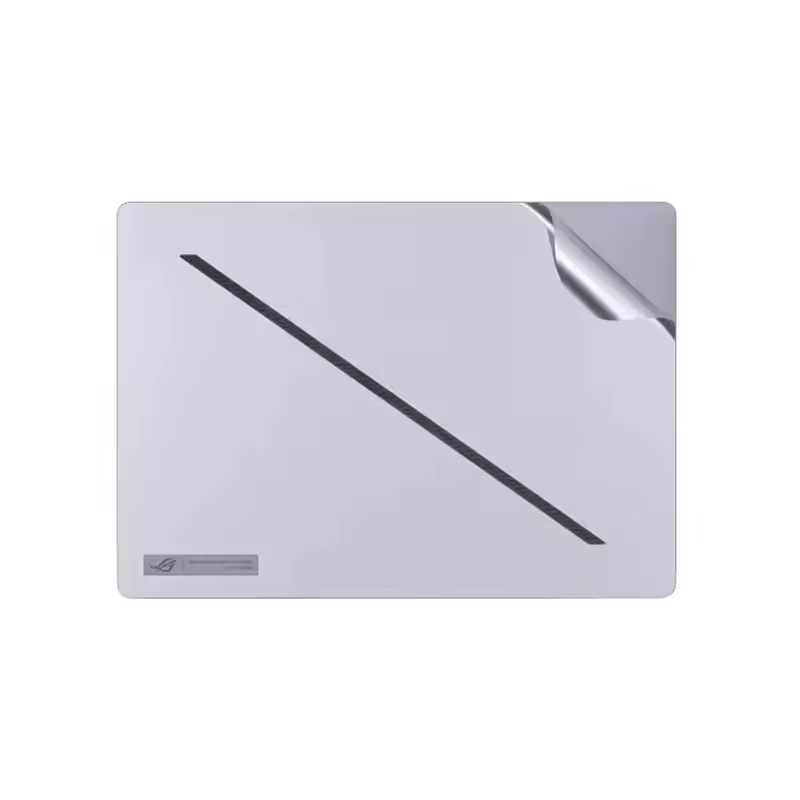 노트북 상판 스킨 부착 예시 2