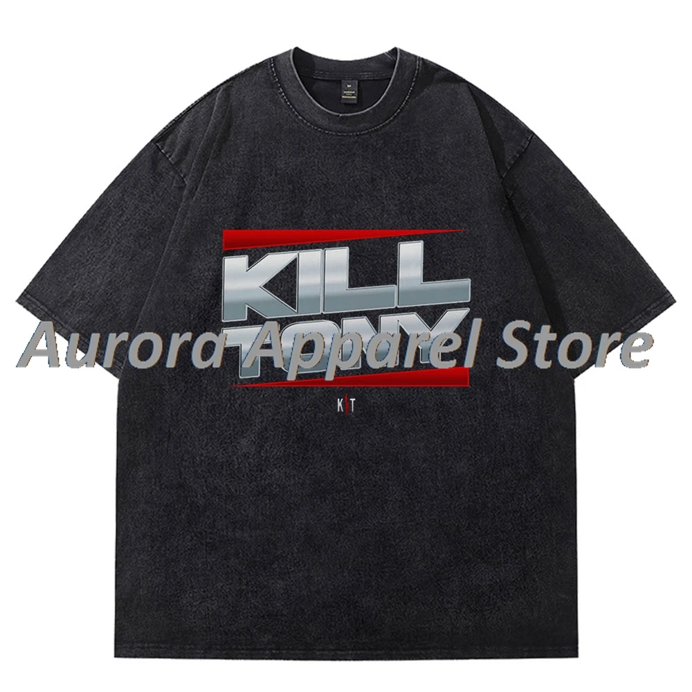 

Винтажные стирающие футболки Kill Tony Monday Night, женские и мужские хлопковые футболки с короткими рукавами для косплея