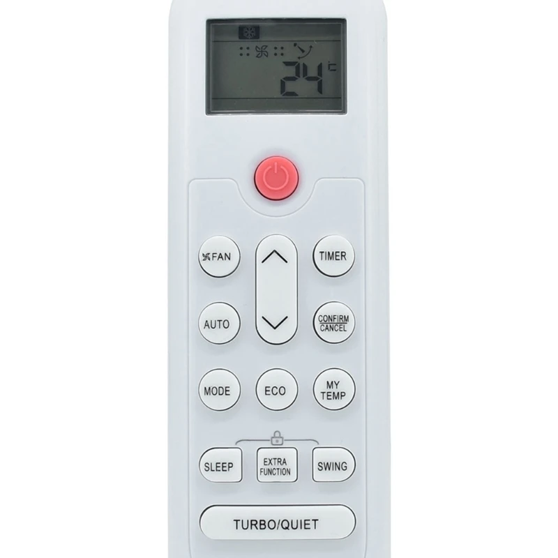 Air Conditioning Replacement Remote Control 001040455D Compatible For Mabe Units, User Friendly Design