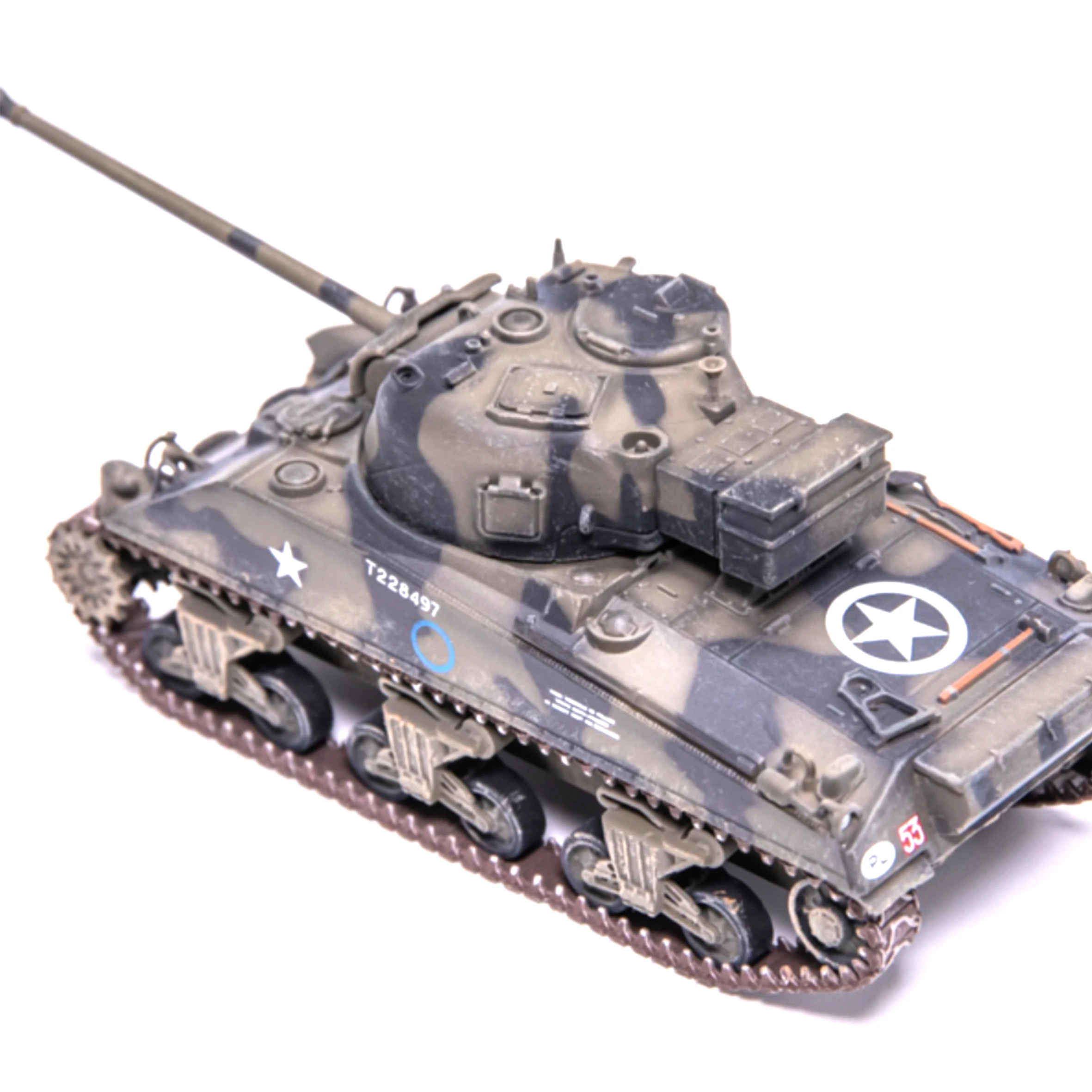 Tanque britânico FIREFIY VC, 1ª Divisão Blindada Normandy 1944, Modelo de Coleção de Produtos Acabados, 1: 72 DG63245