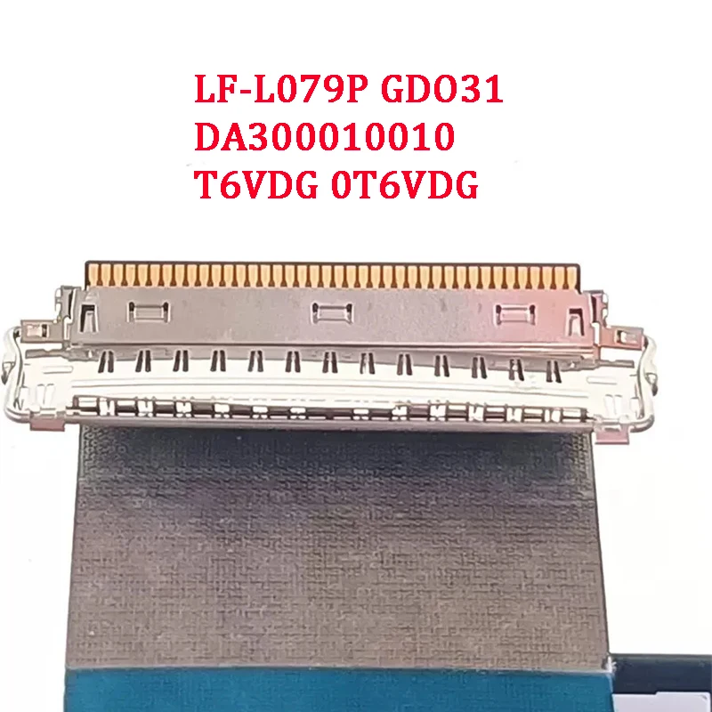 Imagem -06 - Cabo Original do Portátil Lcd Oled Fpc Dell Xps 13 Xps Além Disso 9320 2023 Gdo31 Lf-l075p Da30001ng10 09yx7t Lf-l079p 0t6vdg Novo