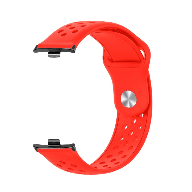 

Quick Release Sport Strap For Xiaomi Mi Band 8Pro 9Pro Redmi Watch 5 4 Bracelet Reverse-buckle Air Hole Waterproof Silicone Band