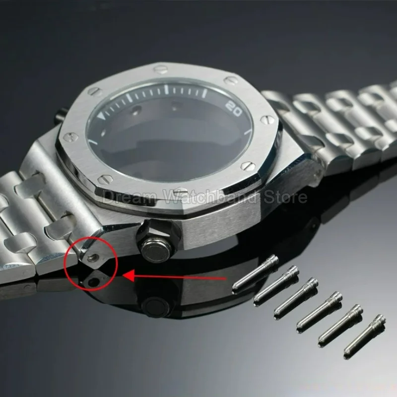 Replacement Watch Bracelet Link Screw Pin for Audemars Piguet Band 15400 15500 Available in 3.5mm 4.5mm Solid Stainless Steel