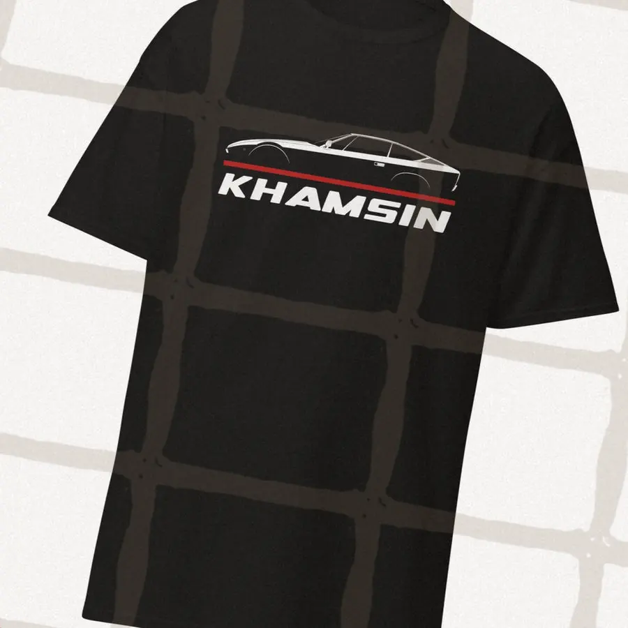 

Car Lovers T-shirt Mase car Khamsin Men's and Women's Short-Sleeved with Patterns for Summer