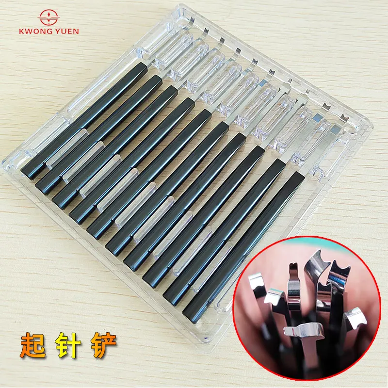 KWONG YUEN Watch Repair Tool Needle Stainless Steel Picker Shovel Meter Device Remover Removal Rod