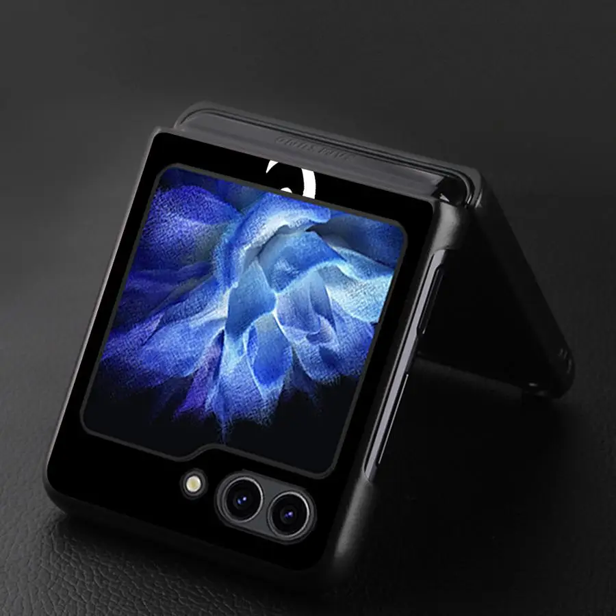 أنيمي قطعة واحدة الآس حافظة لهاتف سامسونج جالاكسي Flip6 Flip3 Z Flip 7 6 5 4 3 Flip4 Flip5 Flip7 FE غطاء الهاتف الخلفي Funda