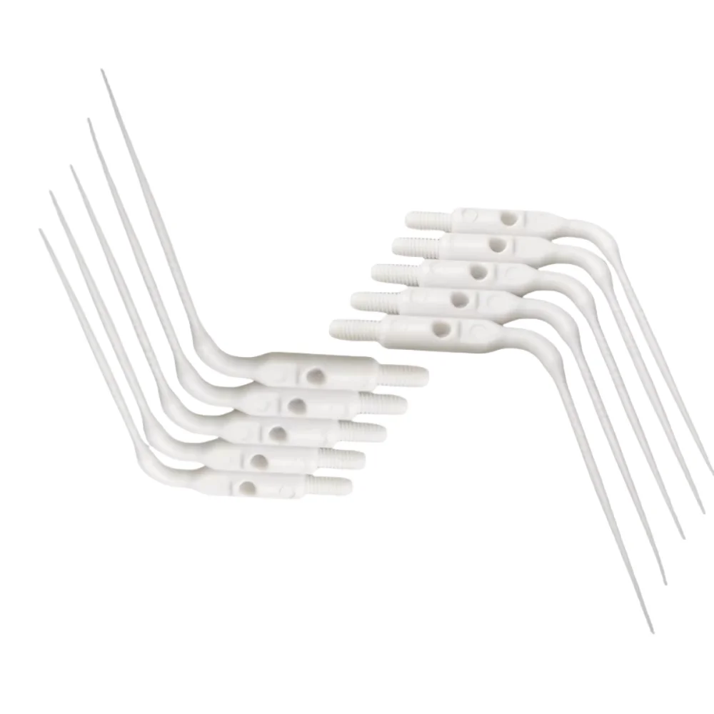 5 Pcs Dental Plastic Sonic Powered Endo Irrigation Tips Fit For Dentistry Air Scaler Handpiece Irrigator Tip Tools