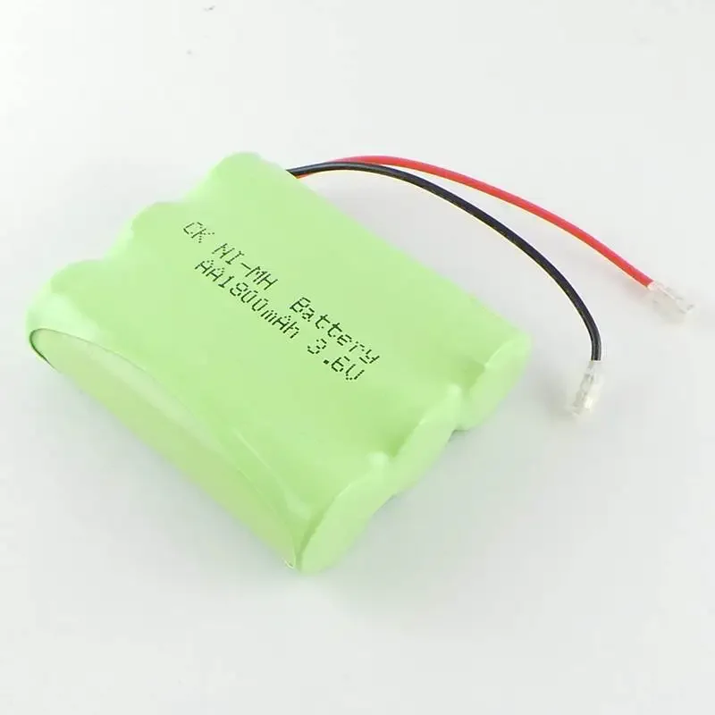 New Brown 3.6V AA 5 Cordless Phone Cell Phone Battery Cluster Machine Rechargeable Li-ion Cell Good A