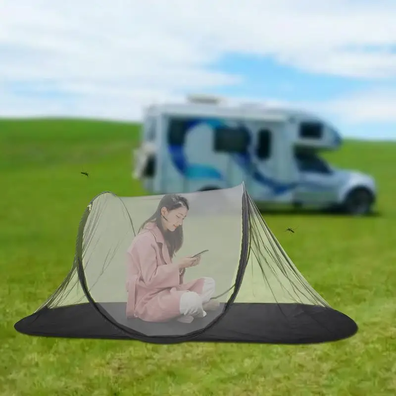 Folding Portable Mosquito Net for Trips Mesh Tent Extended Anti-fly Mesh Outdoor New Camping Mosquito Net Tent 220x100x100cm