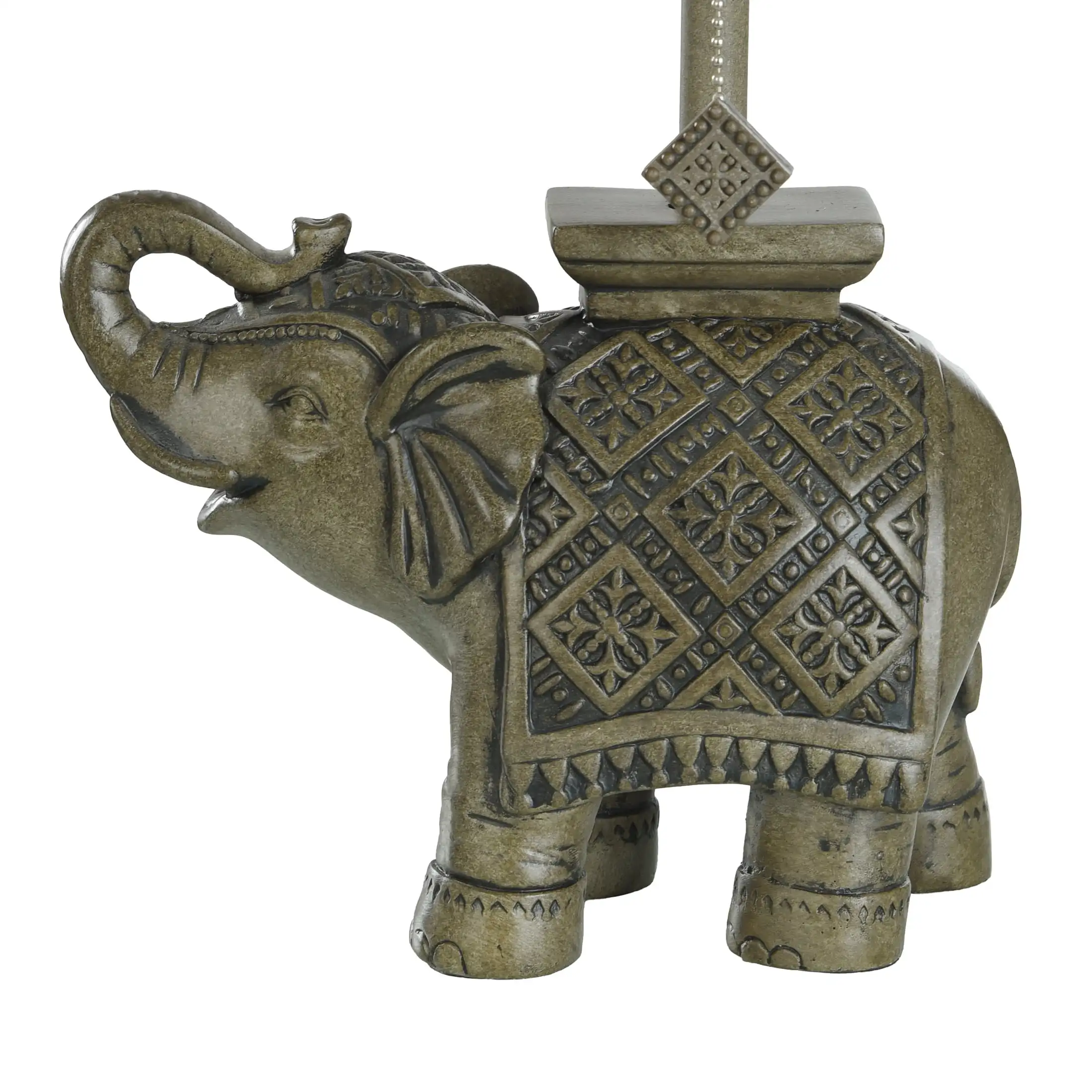 Candeeiro de mesa Elefante Better Homes & Gardens, cinza