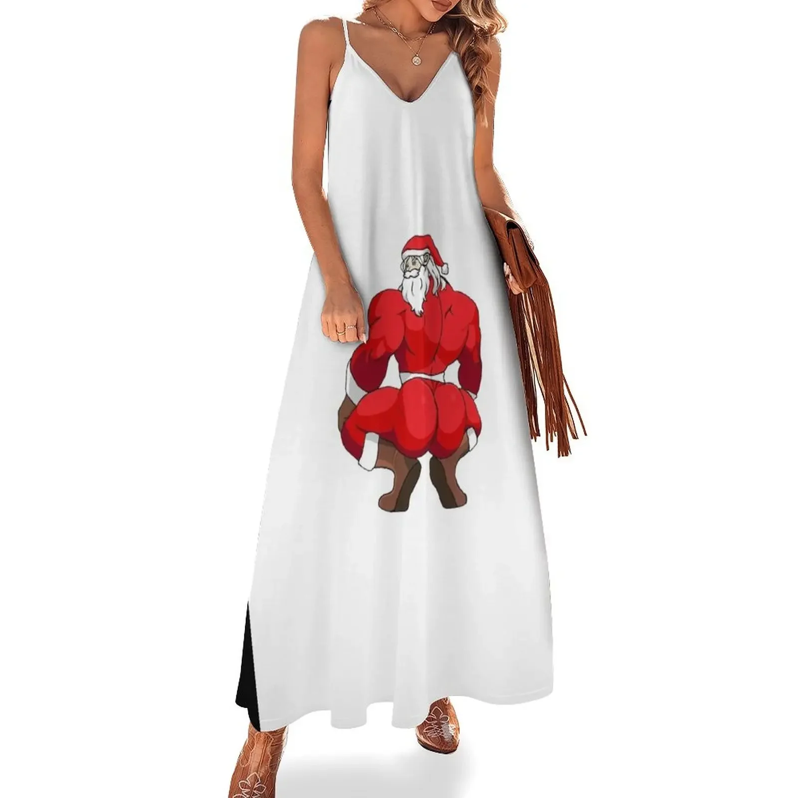 

Thicc Santa Sleeveless Dress long sleeve dresses evening dress Dress