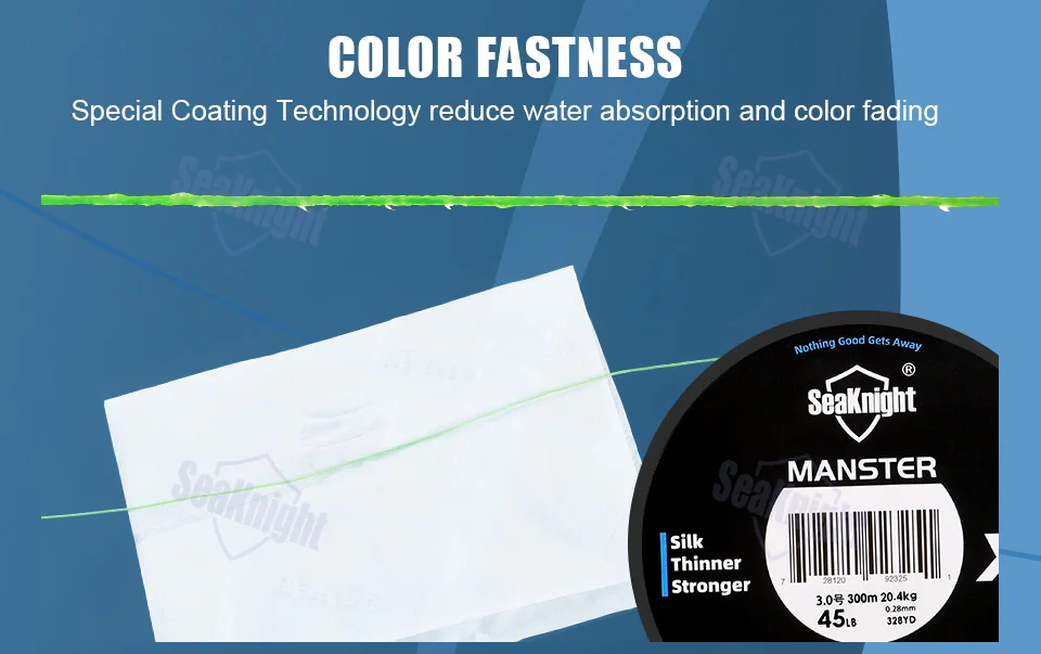 SeaKnight Brand X9 Serie 150M Geflochtene Angelschnur 9-fach geflochten PE Glatte Multifilament-Angelschnur mit UV-Schutz für Meeresangeln – Detail 7