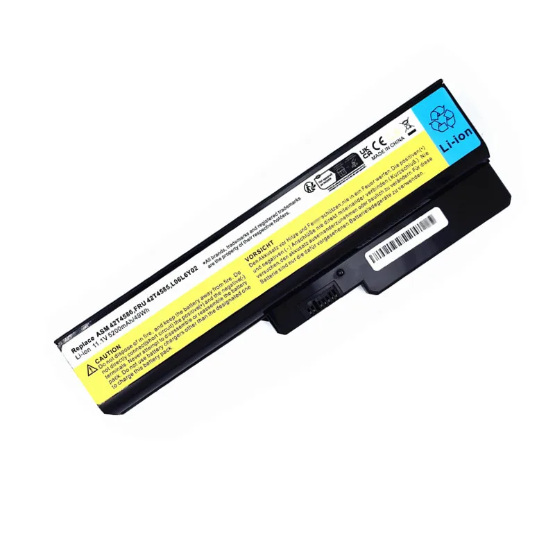 G450 Laptop Battery For Lenovo G430 G455 G530 G550 B460 V460 Z360 L08L6Y02 42T4585 11.1V 5200mAh