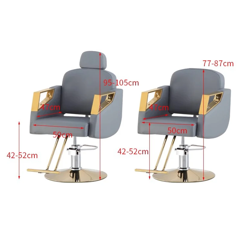 Comfortable Modern Barber Chair Footrest Rotate Salon Chair Professional Beauty Minimalist Chaise De Coiffure Salon Furniture