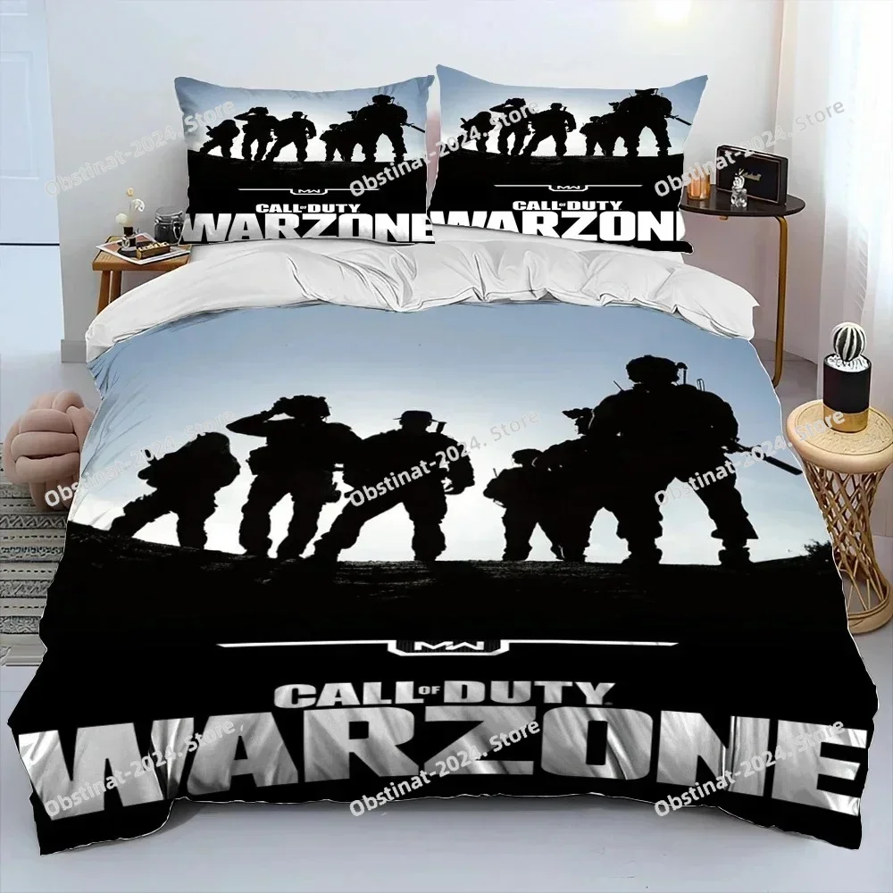 

3D COD Game Call of Duty Gamer Bedding Set Print Comforter Quilt Bed Cover Duvet Cover Pillow Case 3 Pieces Sets Kids Adult Size