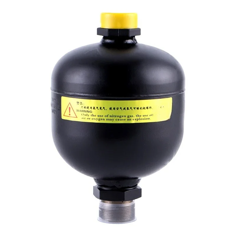0.75L 33Mpa hydrogenated nitrile internal and external thread diaphragm accumulator, hydraulic accumulator tank