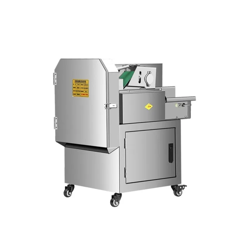 Multifunctional vegetable cutter, canteen fully automatic scallion, chives, electric sauerkraut slicing, pepper slicing