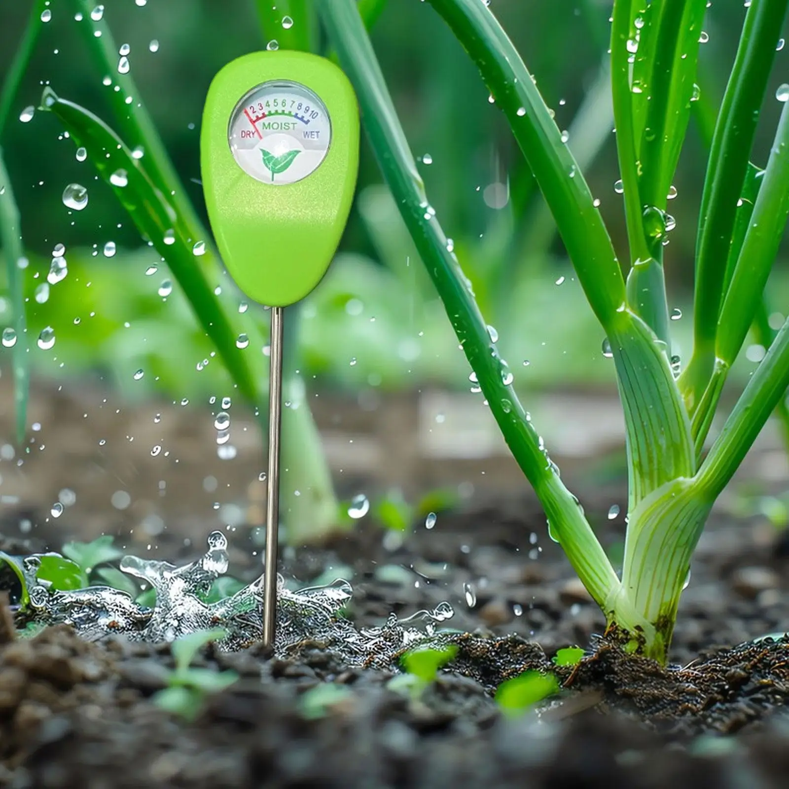Moisture Meter Digital Plant Temperature Test for Lawn Farm Garden