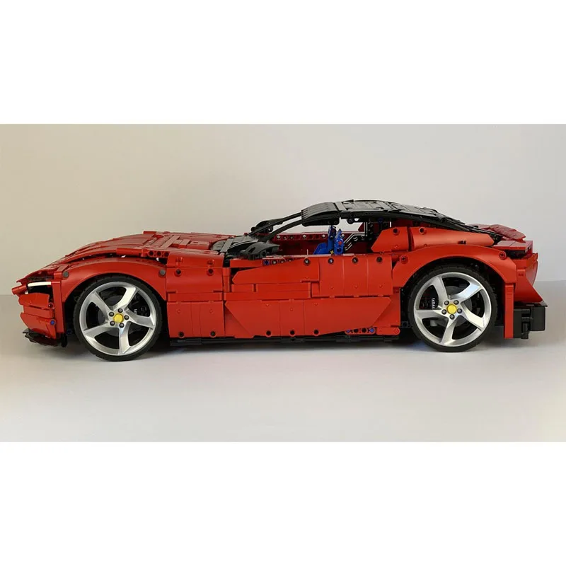 MOC-123054 New Classic Super Racing Sports Car Building Block Model2393 Parts MOC Creative Building Blocks Boy Birthday Gift Toy