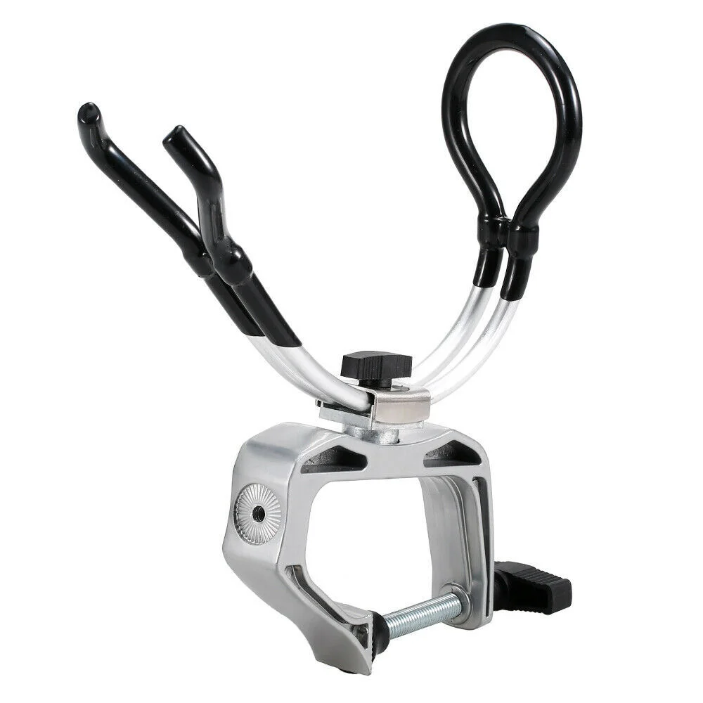Aluminum Alloy 360-Degree Rotating Fishing Rod Holder – Marine/Yacht Hardware Accessory