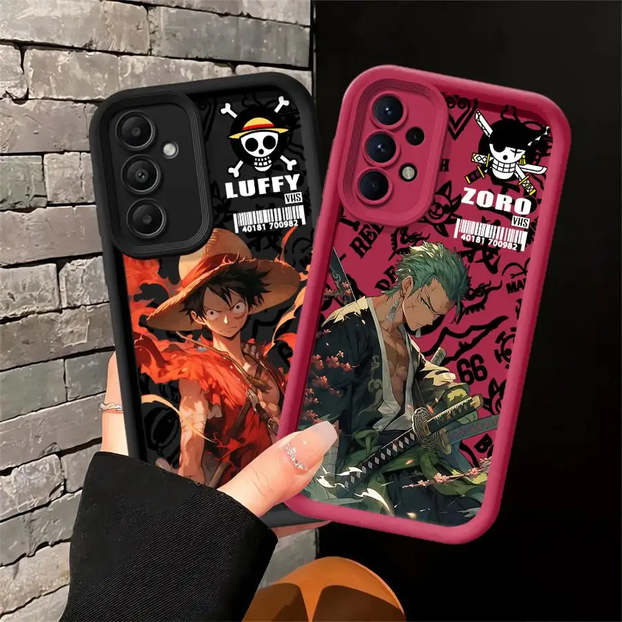Case for Samsung Galaxy A17 A04 A11 A50 A16 A15 A05 A20 A14 A13 A30 A06 A12 A07 Phone Cover Cool Fifth Gear Luffys