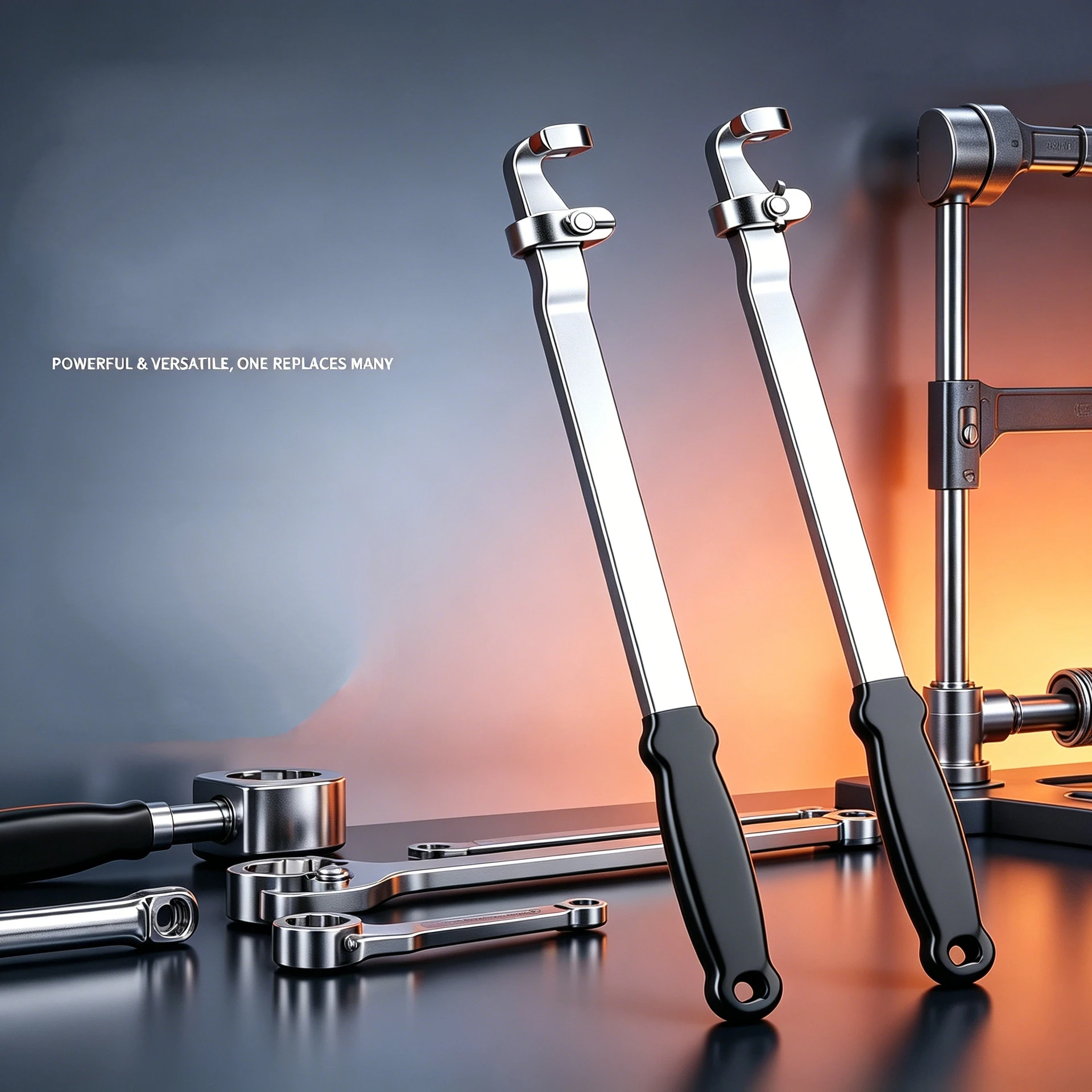Wrench Extender Tool Bar 15inch Cr V Steel Long Wrench Extension Tool Universal Spanner Torque Amplifier Device for Mechanics