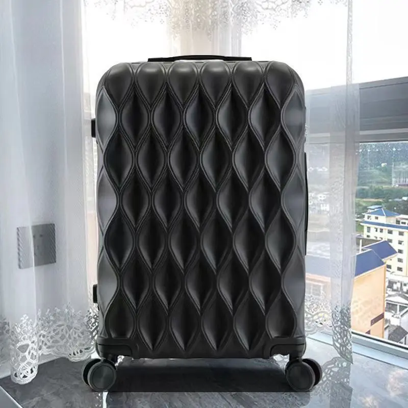 New Luggage British Mute Universal Wheel Suitcase Good-looking Scratch-Resistant Trolley Case Large Capacity Beauty Suitcase