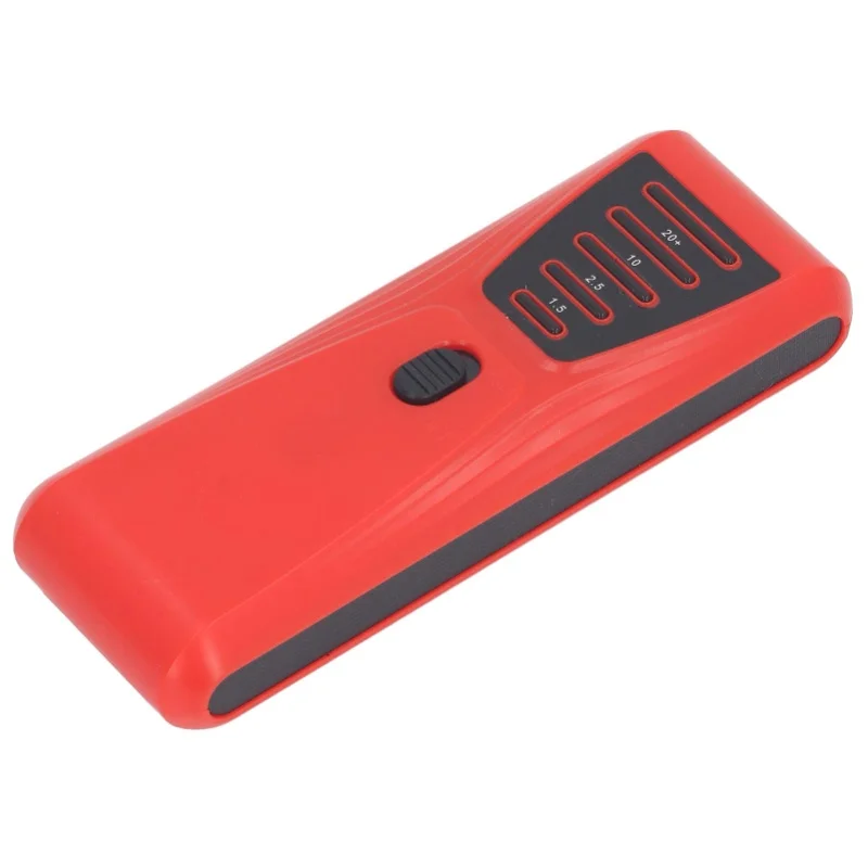 Magnetic Field Detector 5 Colorful LED Indicators Electromagnetic Field Radiation Tester EMF Meter Black/Red/Blue/Cyan