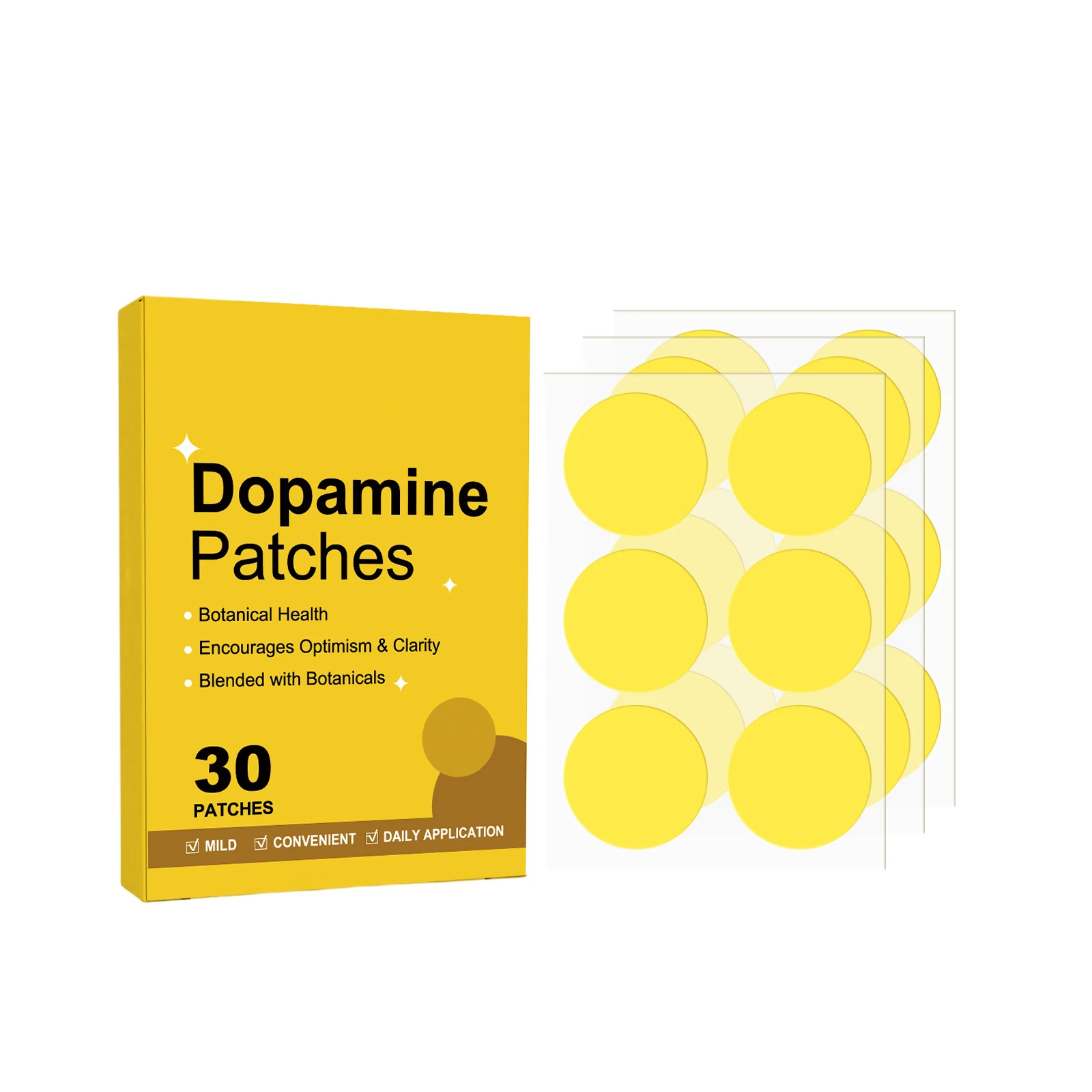 30 Patches for appetite control | metabolism support | supplement body energy, Plant - based Formula