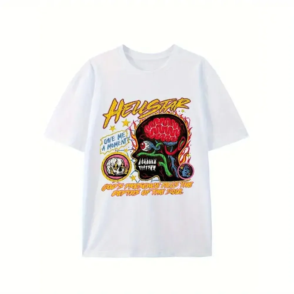 100% Cotton Men'S Trendy Retro Hip-Hop Street Casual T-Shirt With Pattern Print, Weight 180G, 100% Cotton. High Quality Comfortable And Versatile Soft Breathable Summer Short-Sleeved Top Ivan Cornejo Merch Graphic Tees Golf Gift T-Shirt For Men And Women