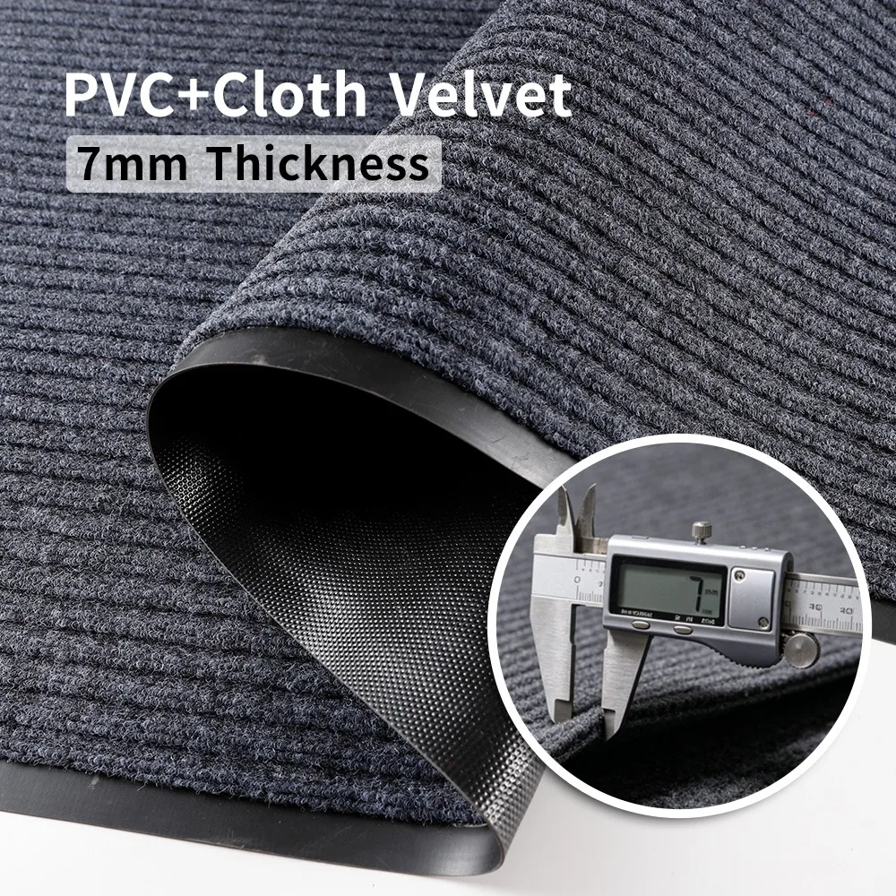Custom Rug Personalized Business Mats Entrance Doormat Anti-Slip Water Absorbent Carpet Customization Branding Logo Mat