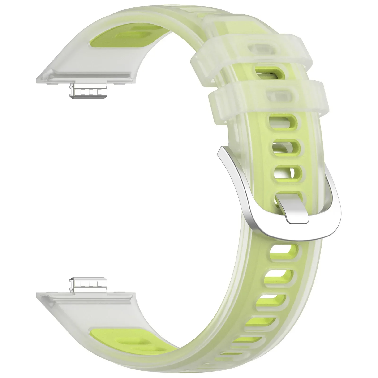 Durchscheinendes Silikonarmband für Huawei Watch Fit 5 Fit5 Pro Armband Uhrenarmband für Huawei Fit 3 4 Fit4Pro Ersatzarmband – Detail 33