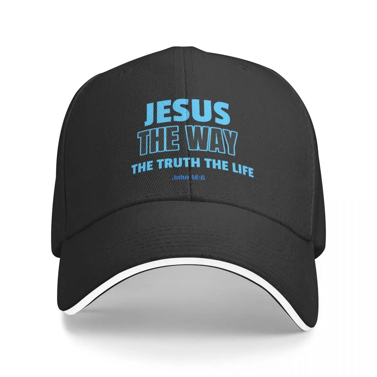 Jesus The Way The Truth The Life John 14:6 Baseball Cap hiking hat Hat Baseball Cap Custom Cap Cosplay Designer Man Women's