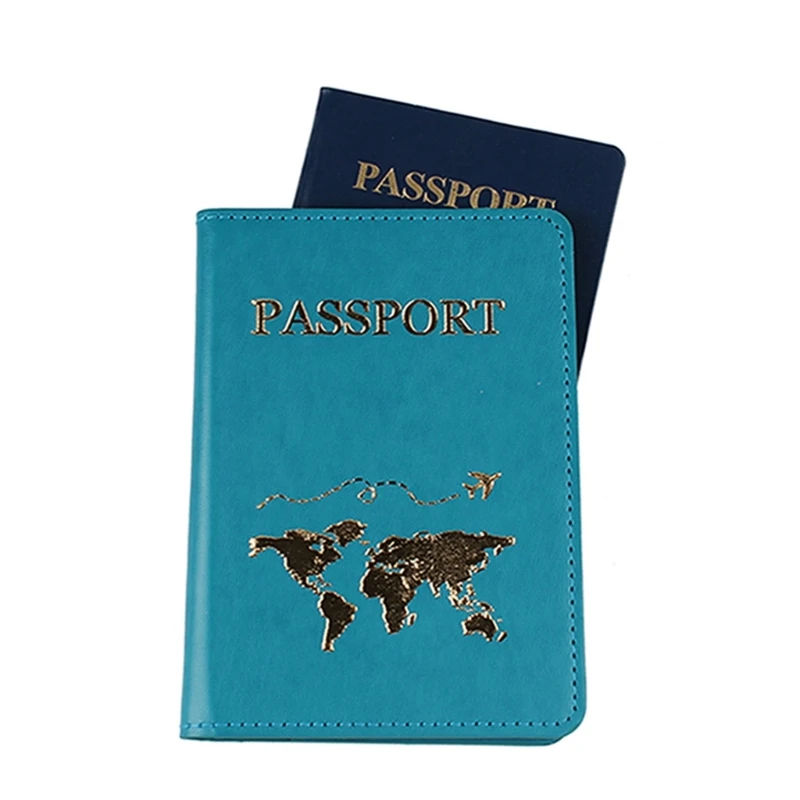 Passport Holder Travel Wallet Case Practical Passport Holder Cover Travel Accessory for Credit Cards Boarding Passes