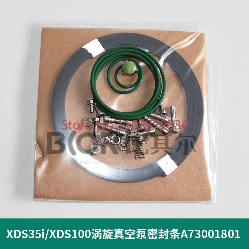 

Scroll vacuum pump XDS35i/100 repair kit A73001802 sealing ring strip A73001801