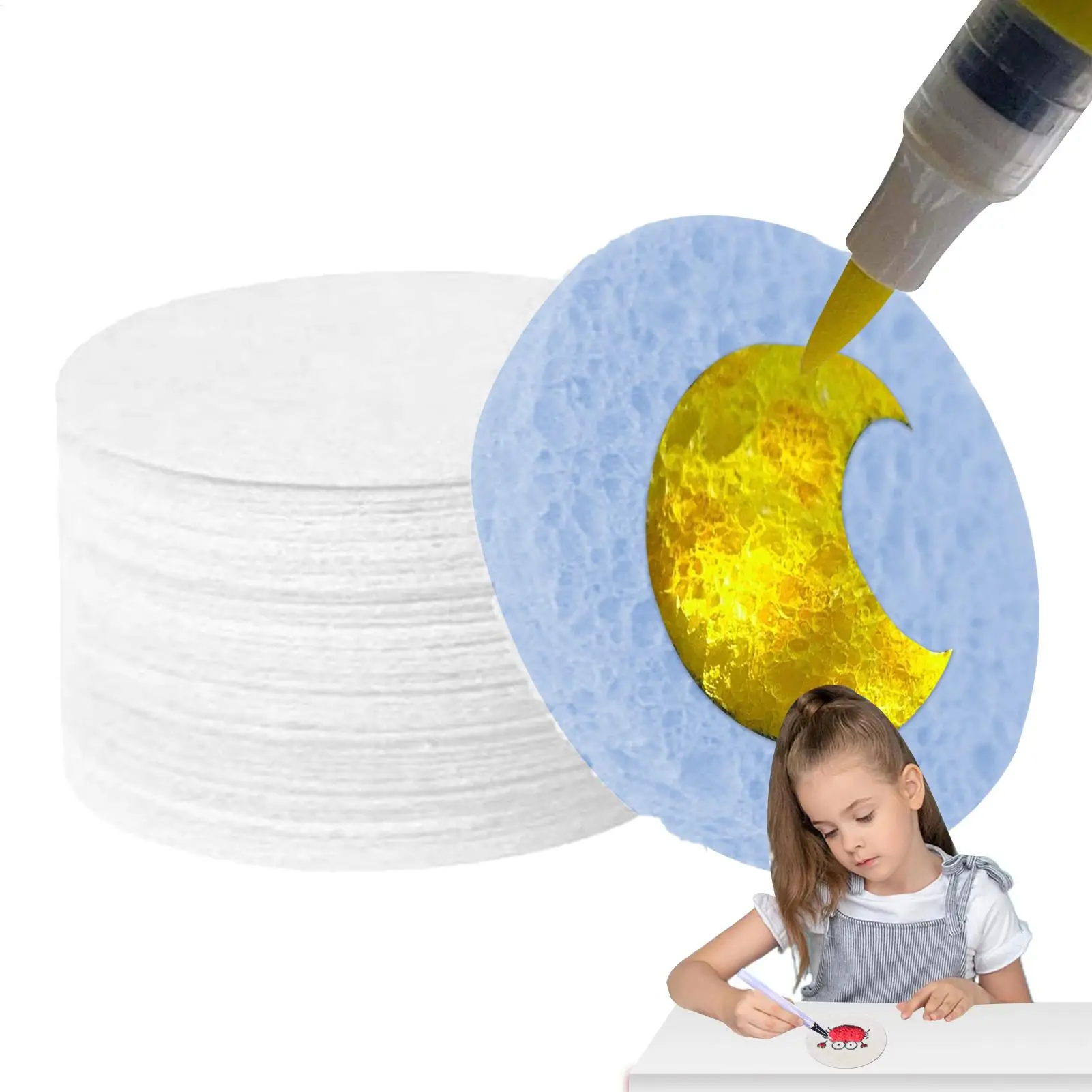 

Набор для детского творчества: 3D-волшебные пенопластовые текстурные панели для рисования, развивающий набор для рисования и творчества на губчатой доске для детских занятий