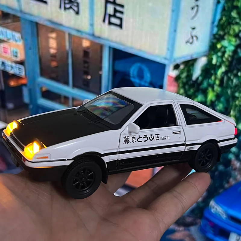 1:32 Simulation AE86 Metal Alloy Toy Car Diecasts Toy Vehicles Decoration Model Miniature Christmas Gift Toys For Children Boy