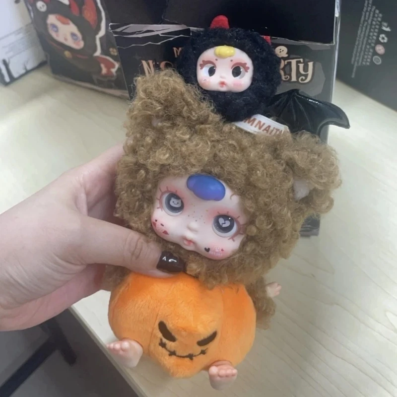 할로윈 신상 정품 Mmsuger 베이비 나이트 엘프 파티 시리즈 블라인드 박스 귀여운 인형 펜던트 할로윈 미스터리 박스 생일 선물 장난감