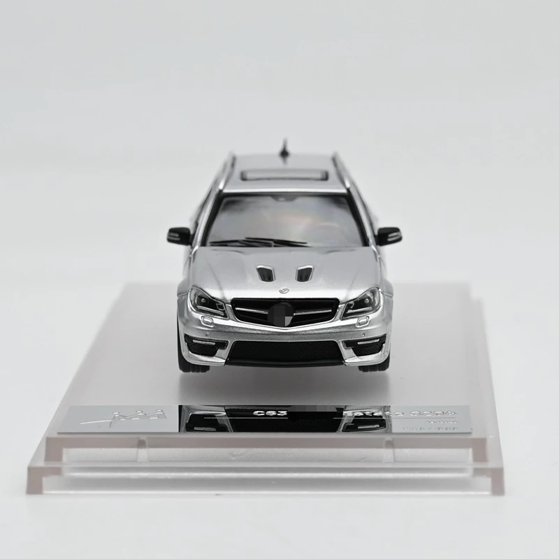 King Model 1/64 C63 Estate S204 Alloy Motor Vehicle Toy Die-casting Metal Model Collection Boy Christmas Gifts
