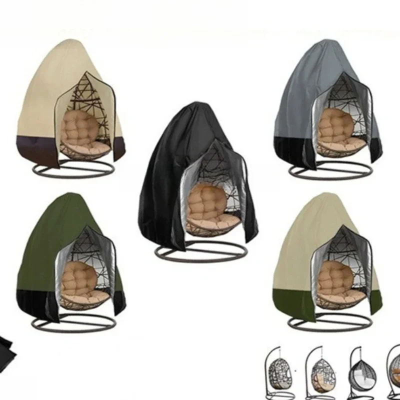 Dust Shield for Courtyard Swing Basket Foldable Portable Hanging Chair Sunscreen and Waterproof Cover Reusable Protective Cloths
