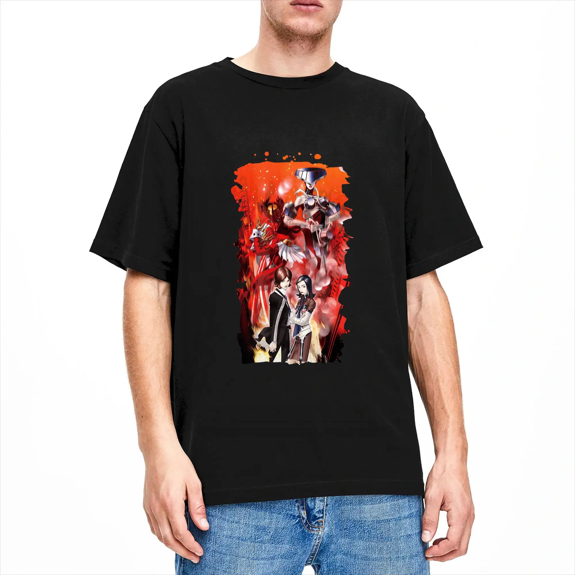 AP 2 Innocent Sin Eternal Punishment Gaming Cotton T Shirt For Men Summer  Streetwear T Shirts O-Neck Hip Hop Tee Shirt Big Size