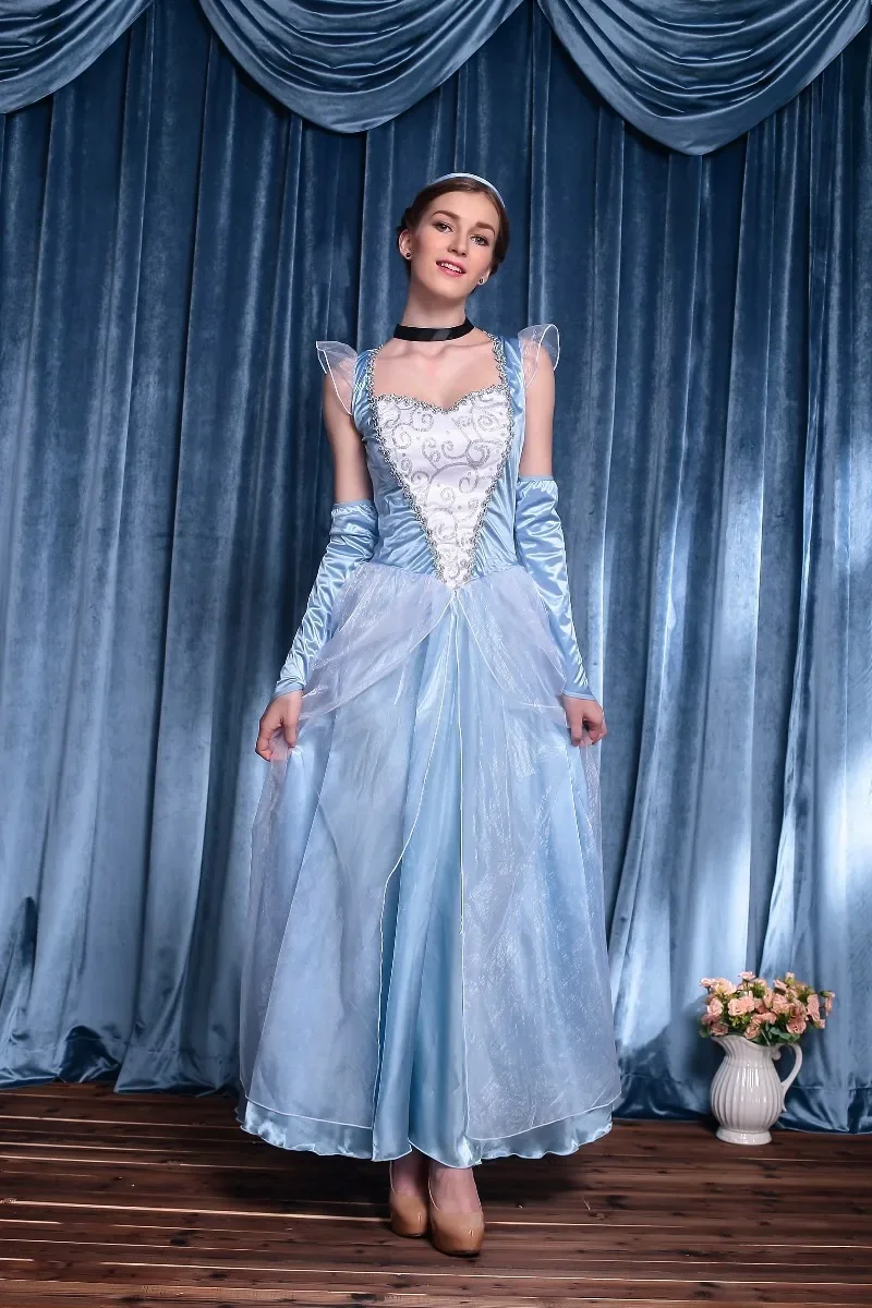 Halloween Cosplay blumige Phantasie Party Kleid Kostüm sexy Elsa Königin erwachsene Frauen Kleid Rollenspiel Party Prinzessin Kleid