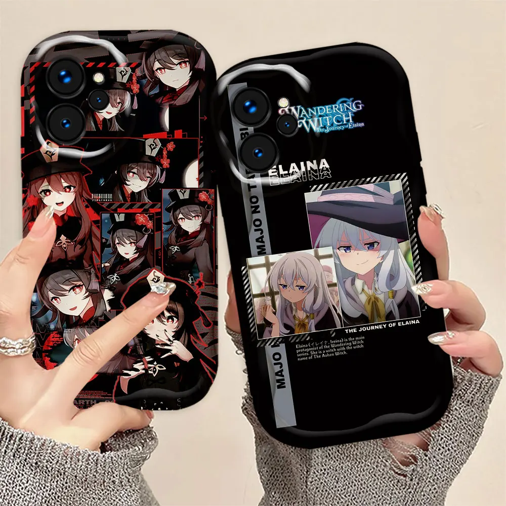 The Witch's Journey Elaina Phone Case For OPPO REALME C67 C65 C63 C55 C53 C35 C33 C31 C30 C25 C21 Y C20 C20A C15 13 S PRO PLUS