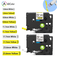 1Pcs Heat Shrink Tube Tape Compatible For Brother Hse-211 Hse-221 Hse-231 241 251 hse 211 221 231 631 621 For P-Touch Printer