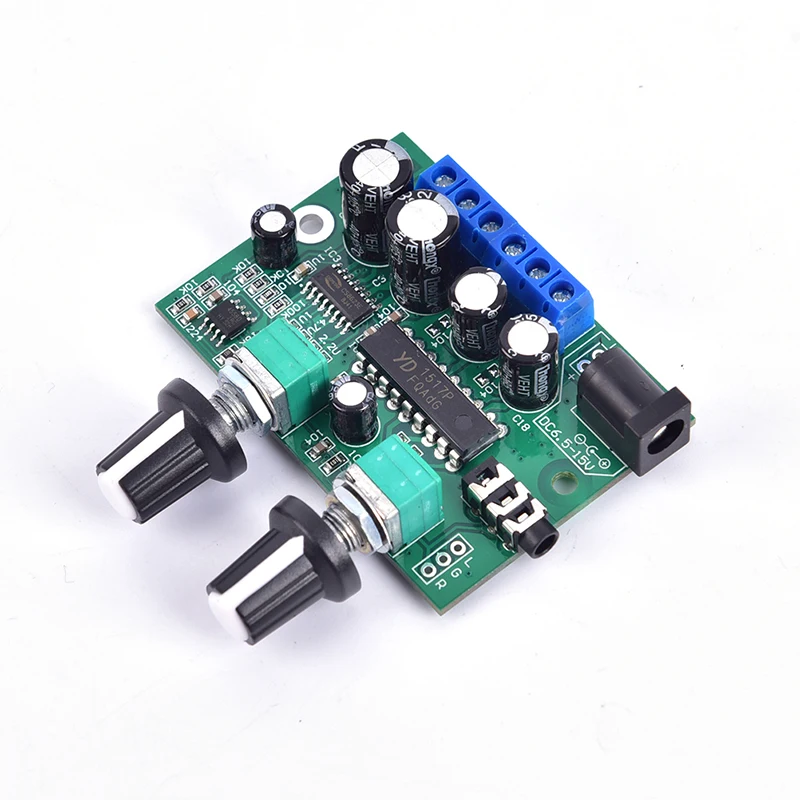 2.1CH Subwoofer Amplifier Board - YD1517P 6Wx2+25W Mini Hi-Fi Bass Audio Module for DIY Speakers
