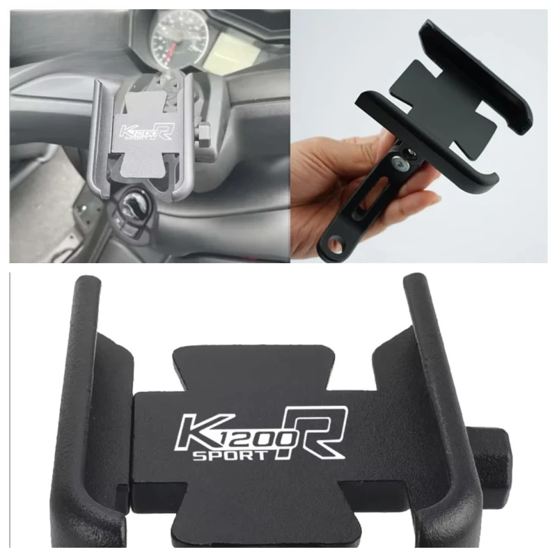 FOR BMW K1200RSPORT K1200R SPORT k1200r sport Sport 2023 2024 2025 Motorcycle Handlebar Mobile Phone Holder GPS Stand Bracket