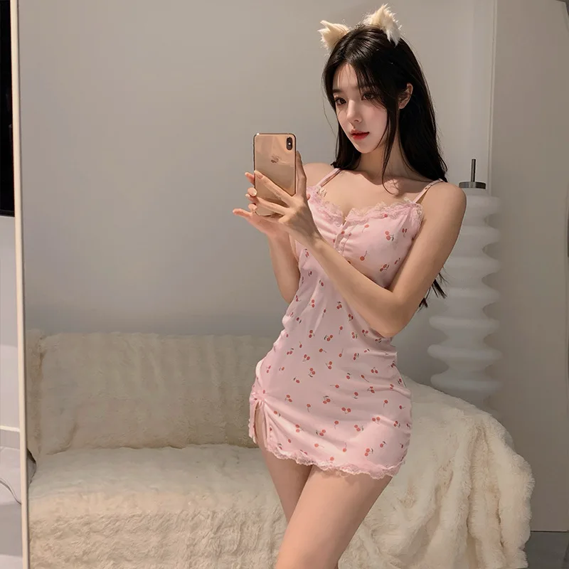 花柄のネグリジェ,セクシーな紫色のレースのジャンプスーツ,女の子のためのセクシーなランジェリー,夏