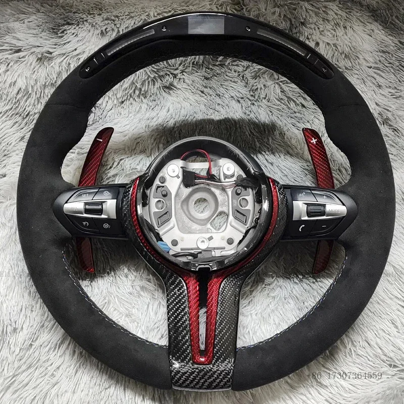 

Руль из карбона, подходящий для BMW F01 F02 F06 F07 F10 F11 F12 F13 F15 F16 F22 F30 F20 F21 F25 F36 F31 F32 F33 F34 F48 F91